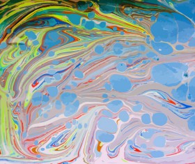 Colored oil paint art backgrounds vector 02