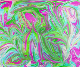 Colored oil paint art backgrounds vector 04