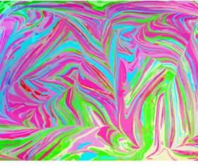 Colored oil paint art backgrounds vector 12