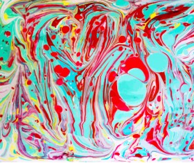 Colored oil paint art backgrounds vector 13