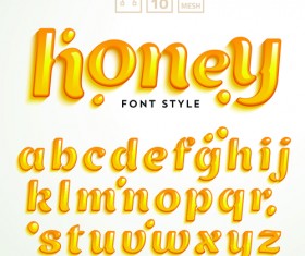 Funny Alphabet with creative font design vector 01 free download