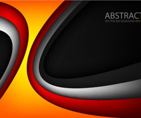 Fashion multilayer abstract art background vector 08