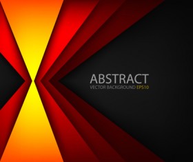 Fashion multilayer abstract art background vector 16