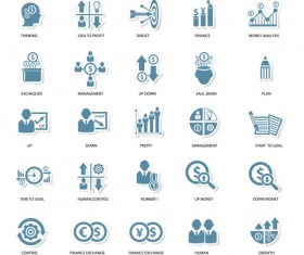 Financial with business free Icons