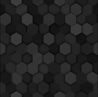 Hexagon layered seamless pattern vector material 03