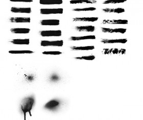 Ink splash brushes photoshop