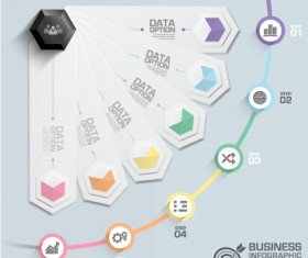 Learning with education infographic elements vector 02