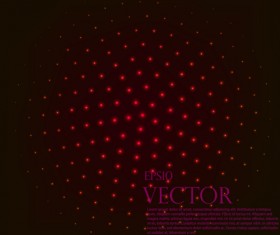 Light dot tech background vector 03