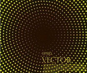 Light dot tech background vector 05
