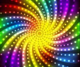 Multicolor neon effect beautiful background 02