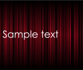 Ornate red curtain vector background