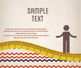 People vintage styles cover vector set 04