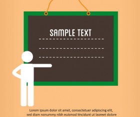 People vintage styles cover vector set 19