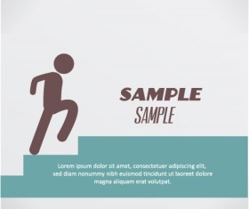 People vintage styles cover vector set 23