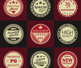 Retro sale labels desing material 02