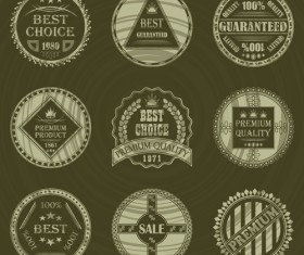 Retro sale labels desing material 03