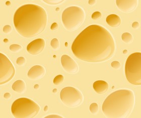 Shiny yellow cheese background vector 01