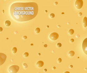 Shiny yellow cheese background vector 02