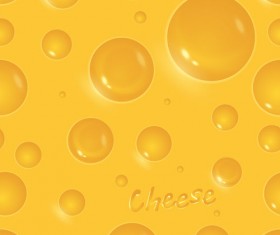 Shiny yellow cheese background vector 06