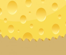 Shiny yellow cheese background vector 13