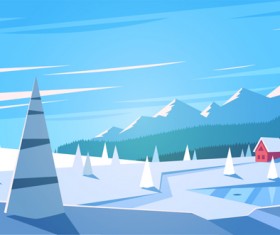 Simple houses vectors design 03