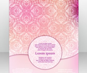 Stylish cover brochure vector abstract design 10