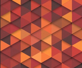 Triangle multilayer seamless vector pattern 01