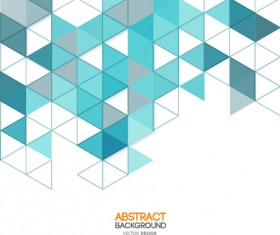 Triangle pattern modern vector backgrounds 01
