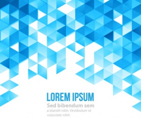 Triangle pattern modern vector backgrounds 02