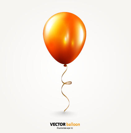 Vector set of balloon background creative design 01