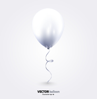 Vector set of balloon background creative design 04
