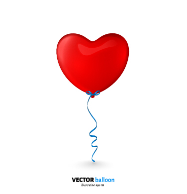Vector set of balloon background creative design 05
