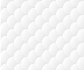 White balls seamless pattern vector