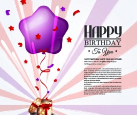 happy birthday greeting card graphics vector 01