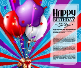 happy birthday greeting card graphics vector 03
