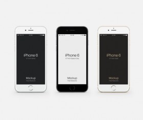 iphone 6 mobile template psd
