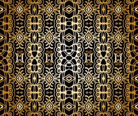 luxurious gold pattern seamless vector background 10