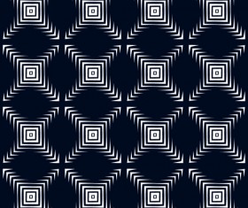Black with white abstract seamless pattern vector set 02