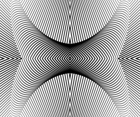 Black with white abstract seamless pattern vector set 21