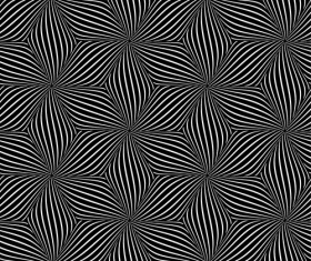 Black with white abstract seamless pattern vector set 17 free download