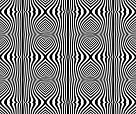 Black with white abstract seamless pattern vector set 25