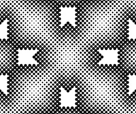 Black with white abstract seamless pattern vector set 28