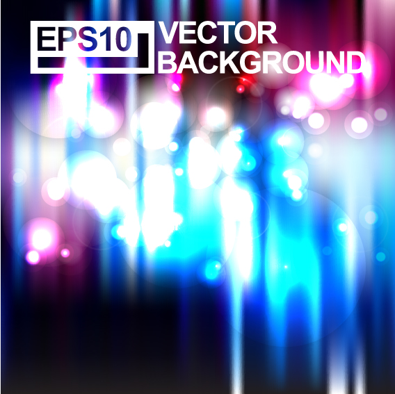 Blurs lights background art vector 01