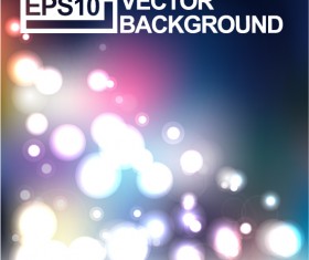 Blurs lights background art vector 03