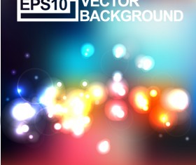 Blurs lights background art vector 04