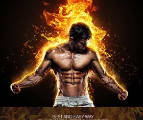 Realistic Burn Photoshop Action