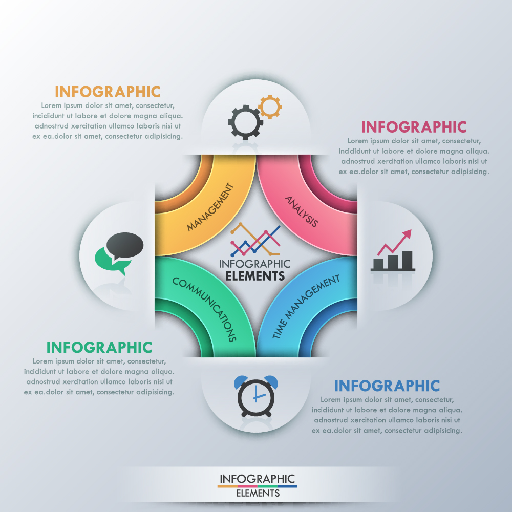 Business Infographic creative design 3090