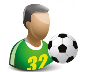 Cartoon professions characters shiny icons vector 12