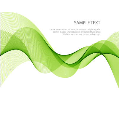 Colored curved lines abstract background vector 07