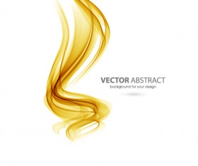 Colored curved lines abstract background vector 09